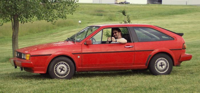 Jim "These fingers are loaded at all times" Jarrett

...and for those of you who have ever doubted it, he *does* own a Scirocco.