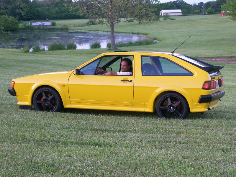 Karl's Ginster Yellow ride from Florida too!