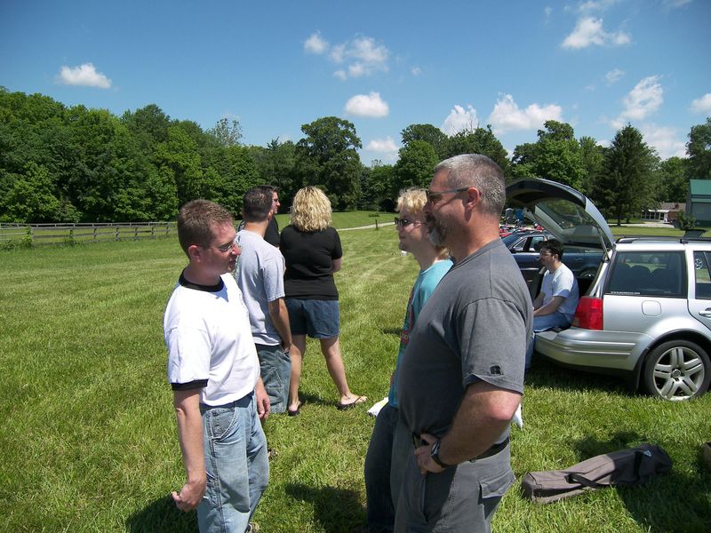 Daun meets and greets Rochester Regulars