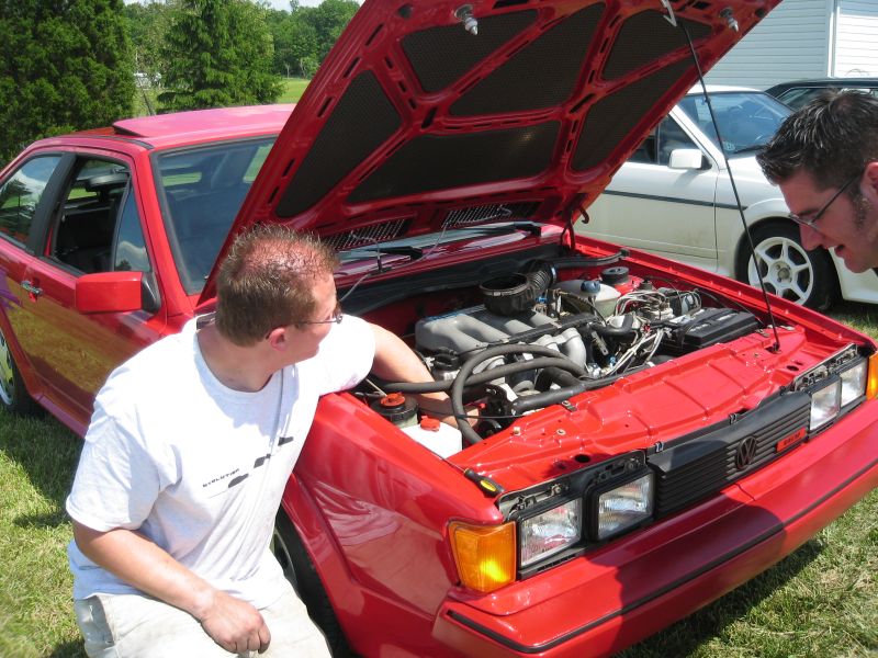 014 Just hold that there while I go crank her over...