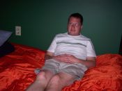 Daun watches Cathy and Drew relax