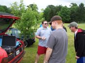 The Maryland crew arrived. (Greg, Collin, Brian)
