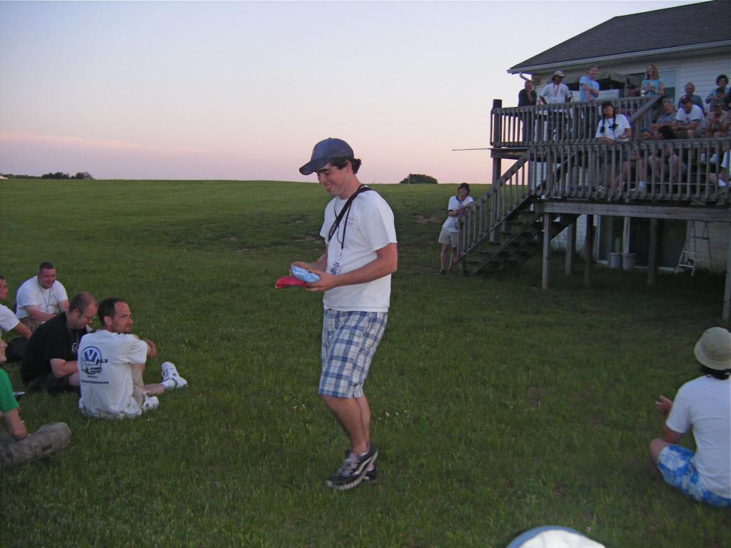 Fraser receives one of his awards